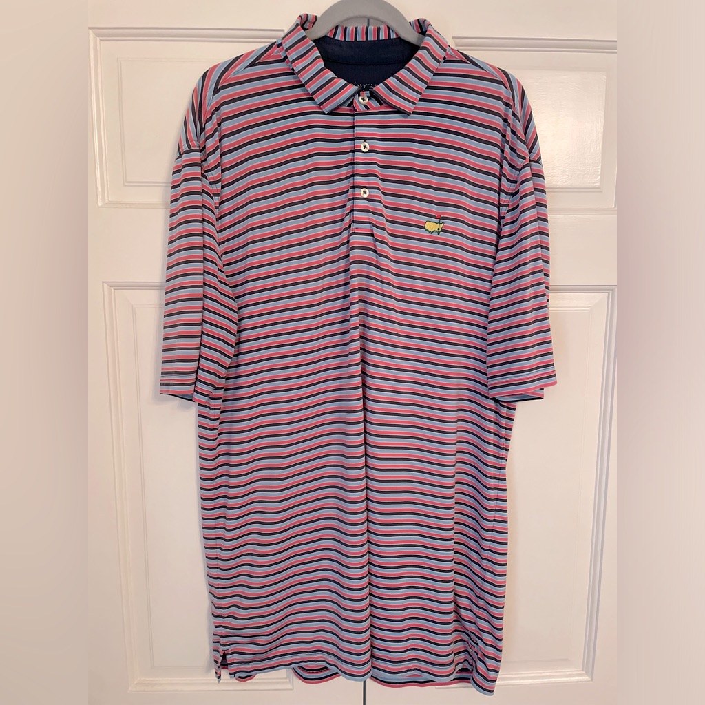 Masters Mens Drifit Golf Polo Shirt Size Xl